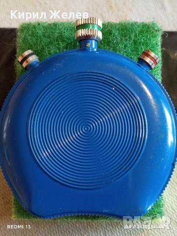 Винтидж хронометър HAUER Trackmaster Switzerland работи за КОЛЕКЦИОНЕРИ 47159, снимка 5 - Антикварни и старинни предмети - 54078527