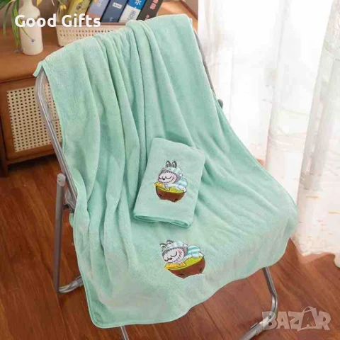 Лабубу Ключодържател + Хавлия за баня и кърпа за лице Labubu, снимка 5 - Хавлиени кърпи - 51029410