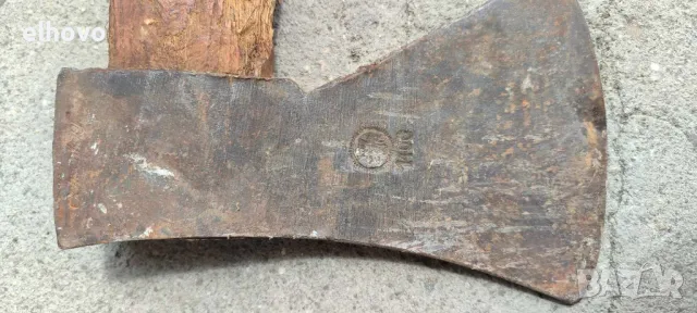 Стара брадва с дълга дръжка#34, снимка 3 - Антикварни и старинни предмети - 50218714