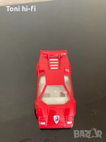 Matchbox 1985 Lamborghini Countach LP500S Red vintage retro, снимка 5 - Коли, камиони, мотори, писти - 47113772