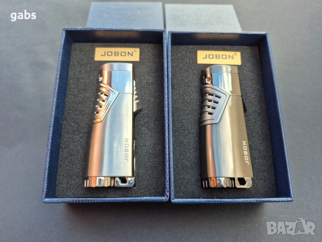 Запалка за пури JOBON в подаръчна кутия,два цвята L-0327, снимка 2 - Запалки - 53115038