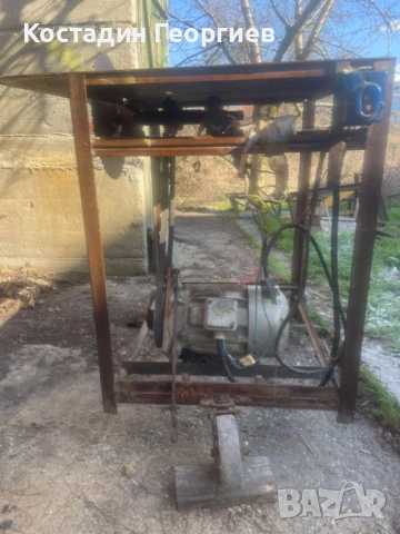 Монофазен циркуляр за рязане  на дърва 3 kw, снимка 4 - Други - 53838356