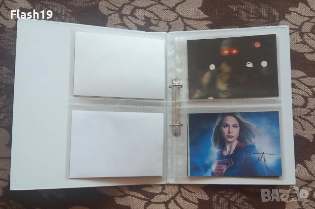 ⭐⭐ Лот 9 бр. Автографи ARROWVERSE + ПОДАРЪК! ⭐⭐, снимка 3 - Колекции - 53751938
