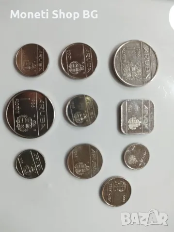 10.бр. Монети от Аруба, снимка 1