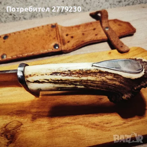 Ловен много масивен нож Нов, подходящи за колекция , снимка 6 - Ножове - 49863498