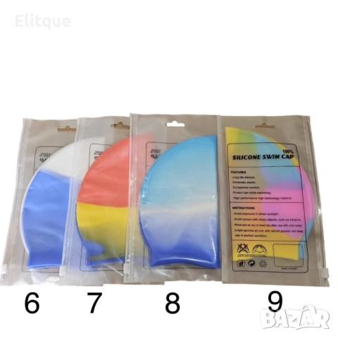 Професионална плувна шапка - с иновативен дизайн и материали, които осигуряват отлично прилягане, снимка 3 - Други стоки за дома - 52888401