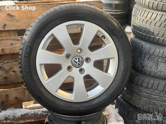 5х112 Джанти 16 цола VW Голф Кади Тоуран 5x112 Touran Caddy Golf, снимка 4 - Гуми и джанти - 53101546