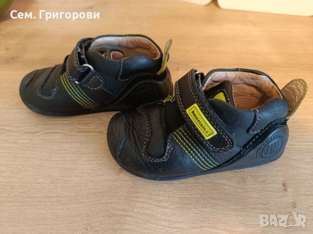 Обувки Biomecanics No 21 черни, снимка 4 - Бебешки обувки - 46462176