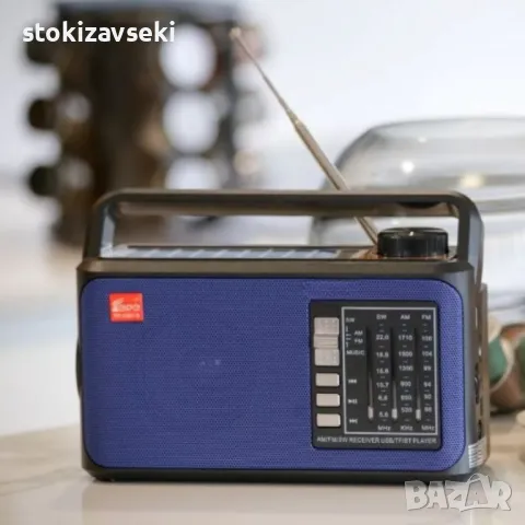 Преносимо Bluetooth радио AM, FM, SW с фенерче FP-2381, снимка 4 - Радиокасетофони, транзистори - 49515467