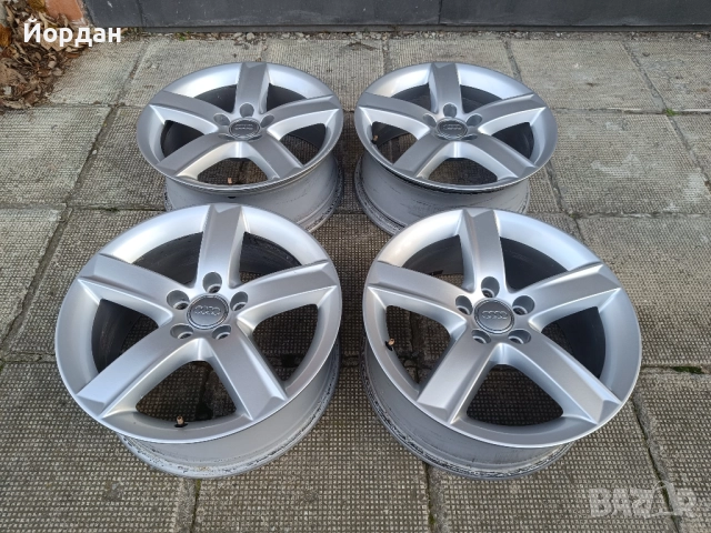 ОРИГИНАЛНИ джанти 17 ' цола 5x112 7J ET37 AUDI VW / Ауди Фолксваген, снимка 3 - Гуми и джанти - 52914559