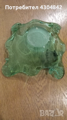 Стъклена купа , снимка 4 - Чинии - 52230912