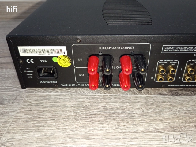 Стерео усилвател Arcam Alpha 9, снимка 6 - Ресийвъри, усилватели, смесителни пултове - 52713489