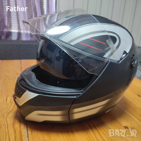 Модуларна каска Caberg Justissimo GT размер XS, снимка 8 - Аксесоари и консумативи - 51450400