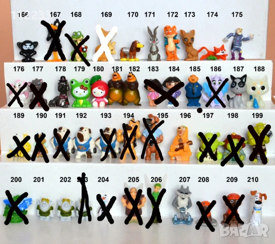 Над 400 Киндер играчки от яйца Kinder Surprise, снимка 4 - Фигурки - 47226377
