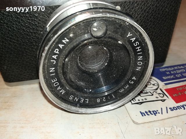 YASHICA MG-1 MADE IN JAPAN-ВНОС GERMANY 1204241054, снимка 10 - Фотоапарати - 45233963