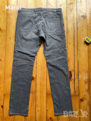 Zegna мъжки дънки сиви 38, снимка 2 - Дънки - 53683305