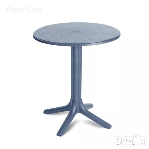 Градински комплект - маса и 2 стола в ратанов дизайн, снимка 4 - Маси - 46407958