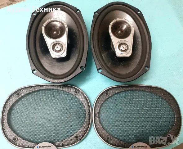 Трилентови автоговорители "елипси" Blaupunkt BGx693HP 6х9 инча. 240W MAX, 55W RMS. Перфектни!, снимка 2 - Тонколони - 46843968