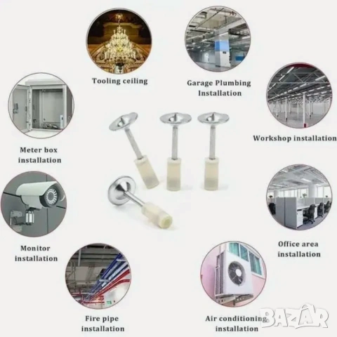 Пирони със заряд 100 броя за пистолет за пирони, Различни видове, Най-добри цени! За дърво, бетон, м, снимка 8 - Други инструменти - 54152240