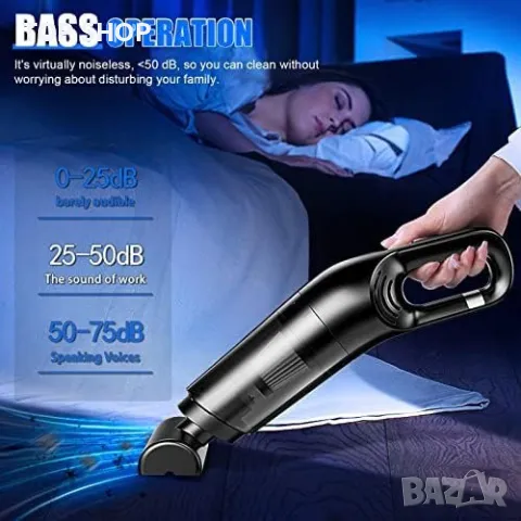 Нова Безжична Ръчна Прахосмукачка 120W За Дома и Кола, снимка 2 - Други стоки за дома - 49693742