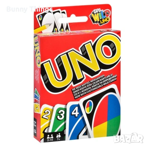 Настолна игра с карти UNO - Mattel 