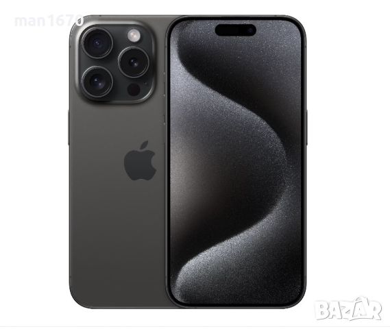 Смартфон Apple iPhone 15 Pro, 256GB, 5G, Black Titanium