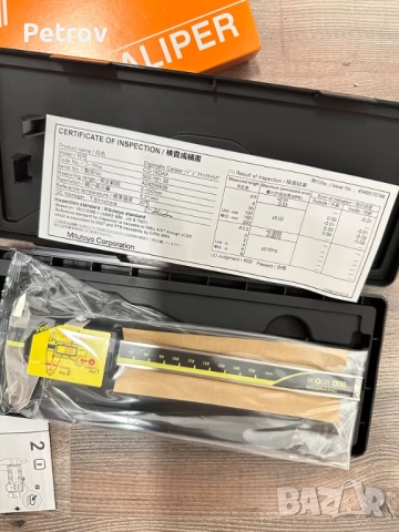 Mitutoyo - ABSOLUTE DIGIMATIC CALIPER - ORIGINAL - MADE IN JAPAN - ЧИСТО НОВ Profi Дигитален Шублер , снимка 6 - Шублери - 52218608