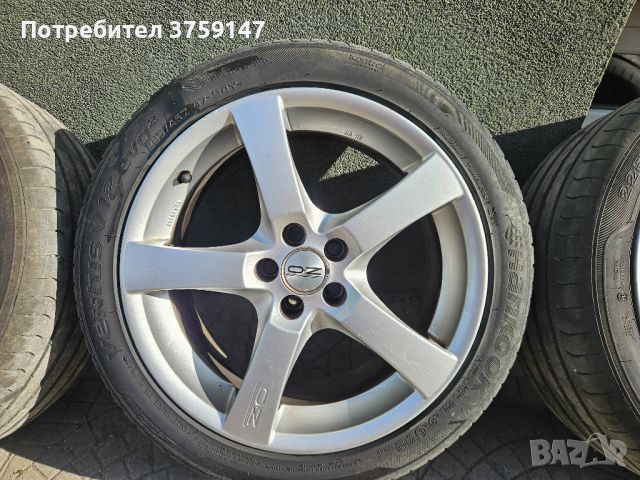 Джанти R17 5x100 OZ racing hydra, снимка 2 - Гуми и джанти - 45944617