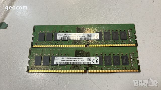 32GB (2x16GB) DDR4 SK-Hynix PC4-2666V (2666VMhz,CL-19,1.2V), снимка 1 - RAM памет - 46605381