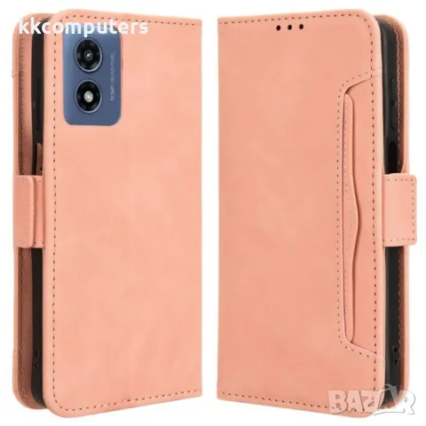 Motorola Moto G Play (2024) Multiple Card Slots /Magnetic Wallet Калъф и Протектор, снимка 2 - Калъфи, кейсове - 49920898
