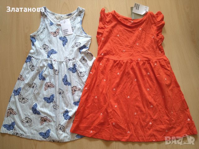 Нови рокли H&M, снимка 1 - Детски рокли и поли - 45999035