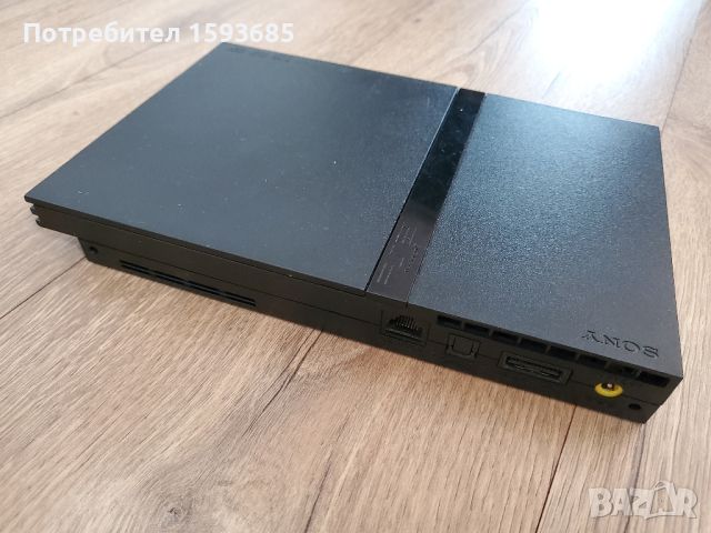 Хакнат PlayStation 2 Slim - пълен комплект + игри, снимка 5 - PlayStation конзоли - 45768769