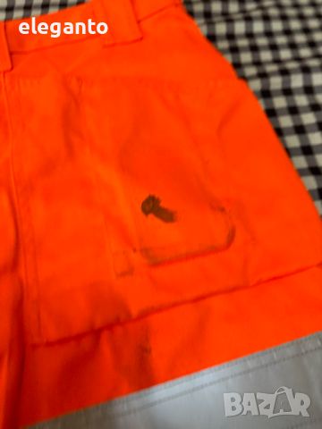 Blaklader 1537 Shorts Hi-Vis Orange Работни къси панталони C54/XL, снимка 4 - Спортни дрехи, екипи - 45203396