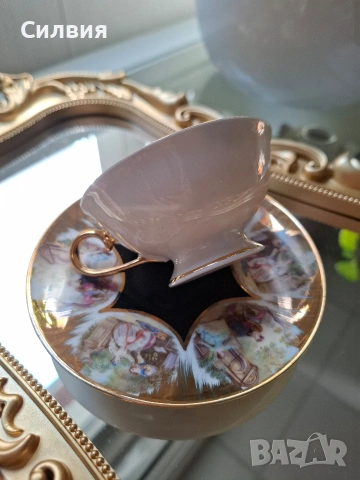 Колекционерска чаша с чинийка , снимка 5 - Други ценни предмети - 53743868