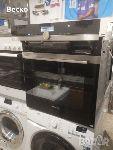 Комбинирана фурна с пара SIEMENS WI-FI Black Edition, снимка 12 - Печки, фурни - 53815621