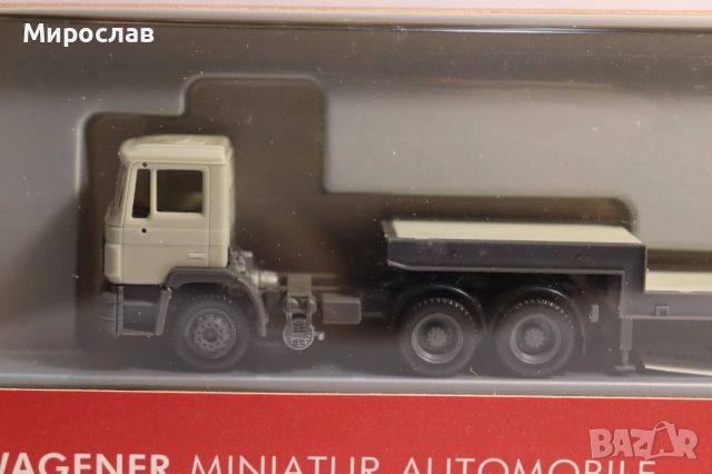 HERPA 1:87 H0 MAN TIR ТИР ИГРАЧКА КОЛИЧКА МОДЕЛ КАМИОН, снимка 2 - Колекции - 52639440