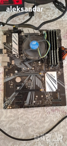 дъно.asus prime.z370.inte.kore..i7.8700.32GB.ram.DDR4.ssd.512.GB, снимка 4 - Дънни платки - 52918758
