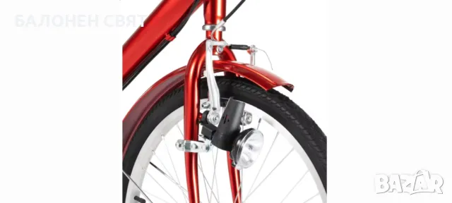 Нов автомобилен цвят Бордо - Триколка 24 цола 6 скорости Семейна Триколка, снимка 8 - Велосипеди - 49874301