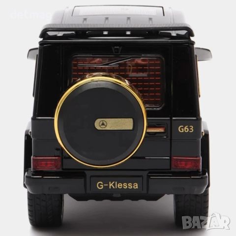 Метална количка MERCEDES G CLASS 63 МАЩАБ 1/24 ПУШЕЩА., снимка 7 - Колекции - 45684778