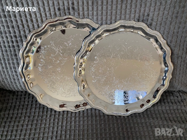 Руски подноси неръждаема стомана