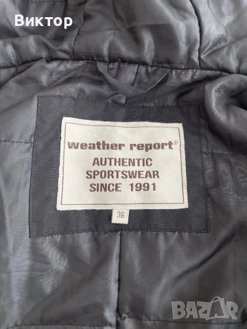 Черно Яке Weather Report, снимка 3 - Якета - 52304175