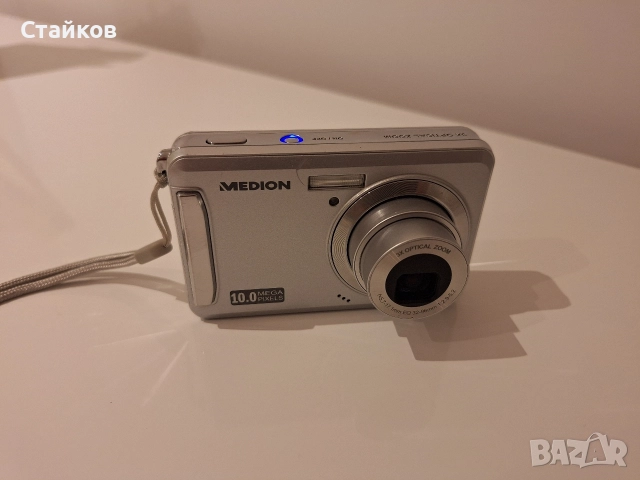 фотоапарат Medion MD 85919 камера 10 MP 3x оптично увеличение , снимка 6 - Фотоапарати - 52658006