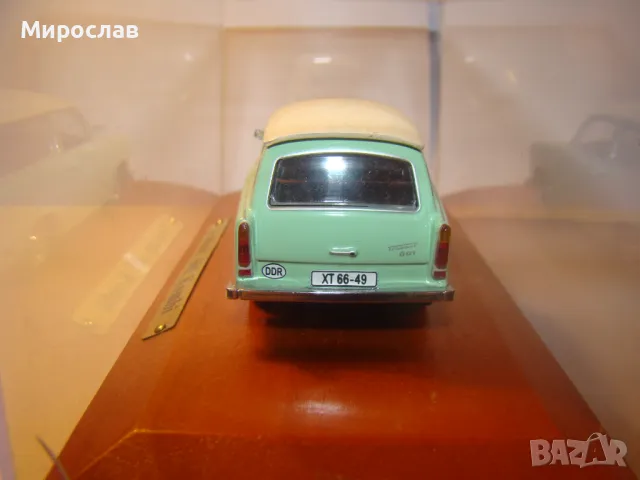 1:43 TRABANT 601 KOMBI ТРАБАНТ КОЛИЧКА МОДЕЛ, снимка 6 - Колекции - 48387121