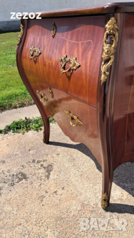 Ретро шкаф скрин "Bombe" , снимка 6 - Скринове - 54123927