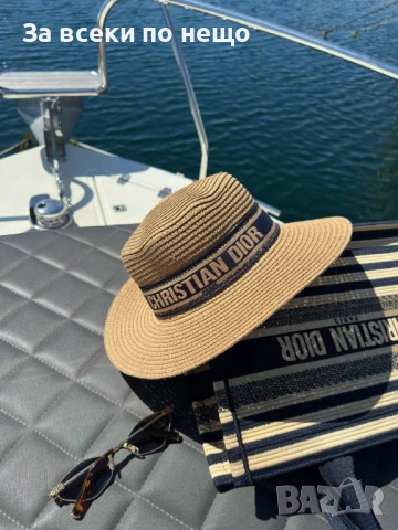 Christian Dior Дамска Лятна Шапка Капела Кристиян Диор - Налични Различни Цветове Код E687, снимка 2 - Шапки - 51149617