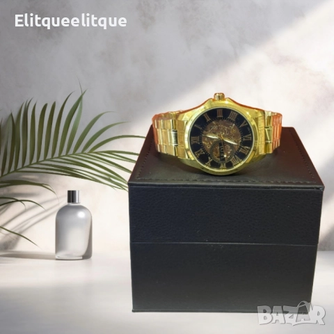 Елегантно луксозен мъжки часовник LEIYI