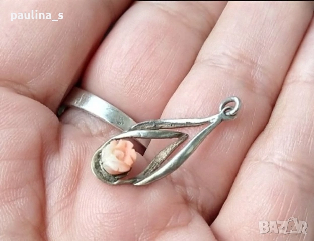 Три различни броя / Винтидж сребърна висулка / проба 925 , снимка 17 - Колиета, медальони, синджири - 43447440