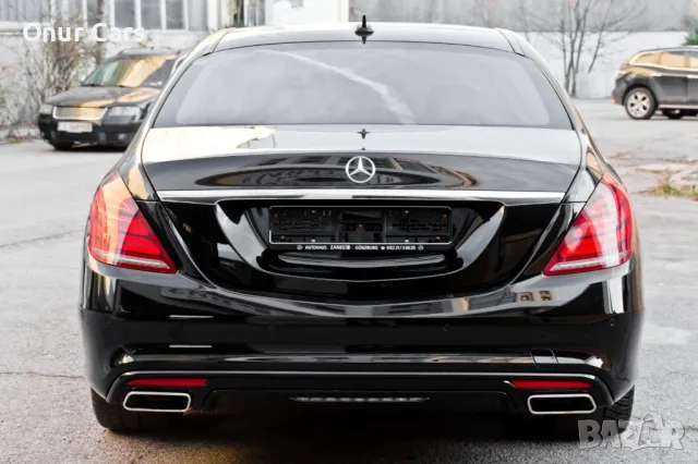 Mercedes S 500 /AMG/3xTV/ДИСТРОНИК/ПОДГРЕВ/МАСАЖ/ОБДУХ/ПАНОРАМА/BUSINESS CLASS/9G/FULL , снимка 5 - Автомобили и джипове - 48644405