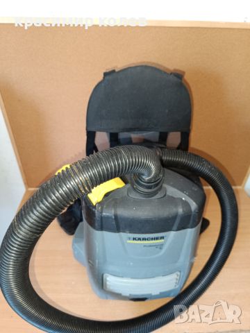 професионална акумулаторна прахосмукачка "Karcher BV 5/1 Bp Pack"/ 730 W , 5 l /, снимка 3 - Прахосмукачки - 45620326