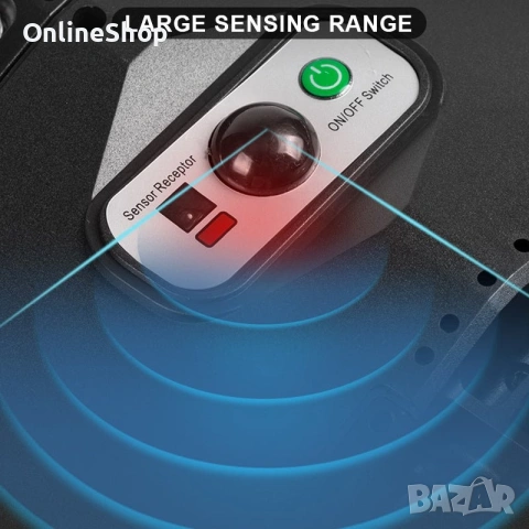 ПРОМО!!! Мощна соларна лампа с ефективно LED осветление, снимка 12 - Лед осветление - 53713973